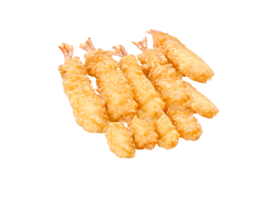 Gamberi panati in tempura